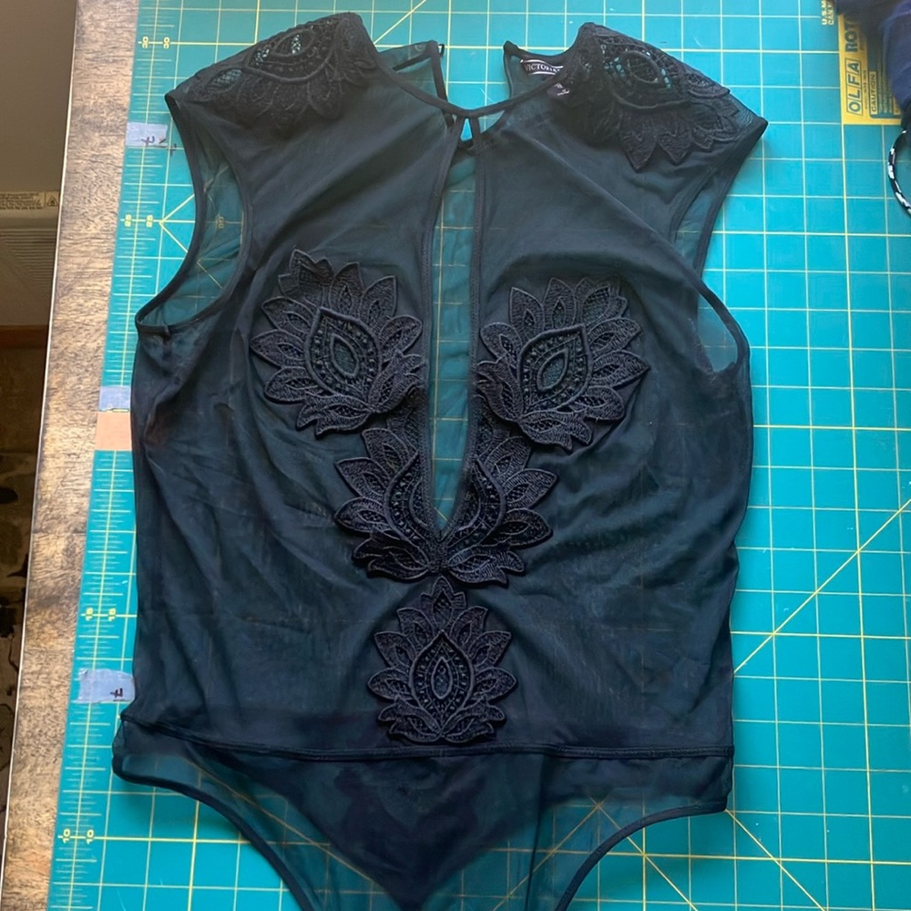 Victoria’s Secret mesh bodysuit